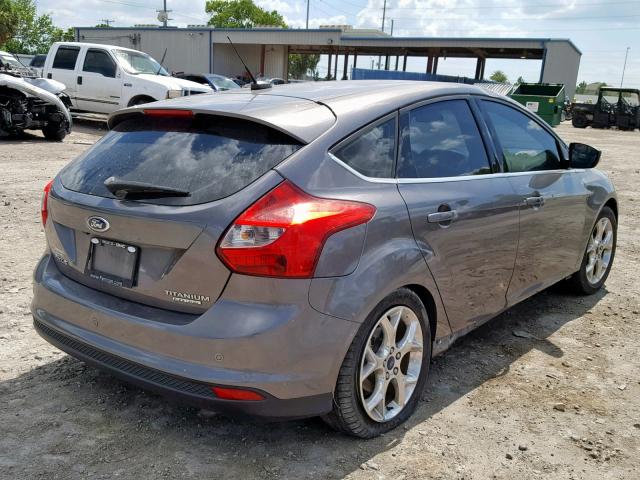 1FADP3N27EL426790 - 2014 FORD FOCUS TITA GRAY photo 4