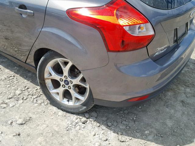 1FADP3N27EL426790 - 2014 FORD FOCUS TITA GRAY photo 9