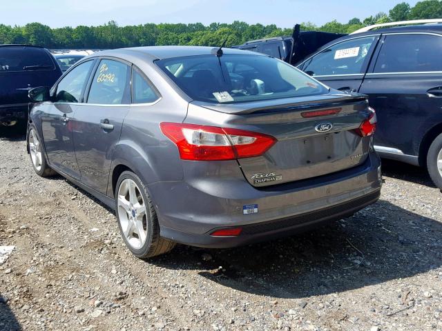 1FADP3J23DL103650 - 2013 FORD FOCUS TITA GRAY photo 3