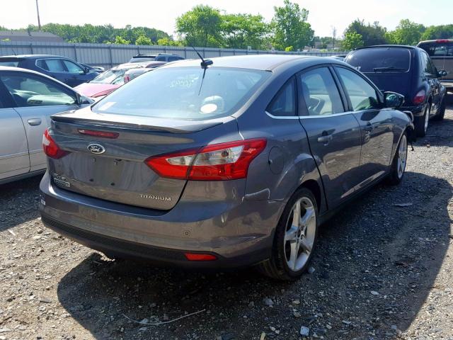 1FADP3J23DL103650 - 2013 FORD FOCUS TITA GRAY photo 4