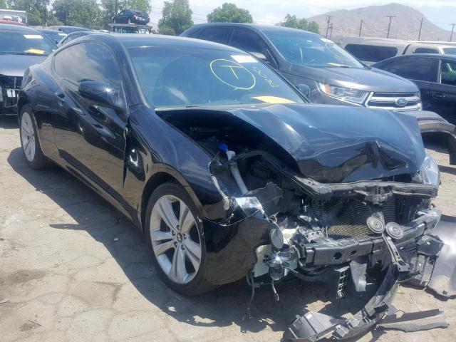 KMHHU6KH6AU013483 - 2010 HYUNDAI GENESIS CO BLACK photo 1