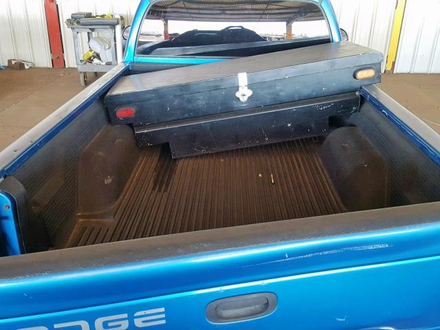 1B7FL26X1WS648722 - 1998 DODGE DAKOTA BLUE photo 6