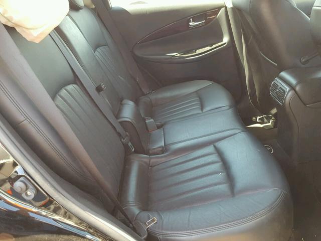 JN1AJ0HR4AM756464 - 2010 INFINITI EX35 BASE BLACK photo 6