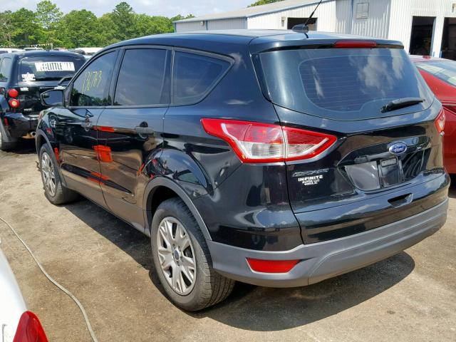 1FMCU0F73DUD11549 - 2013 FORD ESCAPE S BLACK photo 3