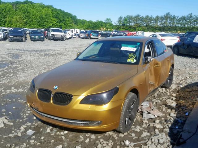 WBANW13588CZ76973 - 2008 BMW 535 I GOLD photo 2