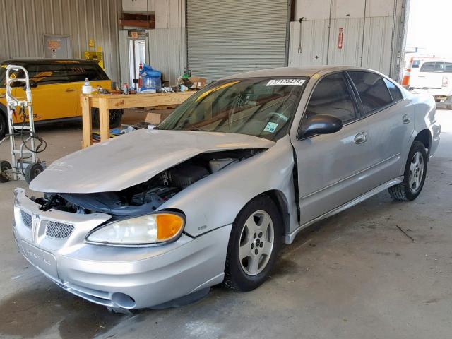 1G2NE52E15M140513 - 2005 PONTIAC GRAND AM S SILVER photo 2