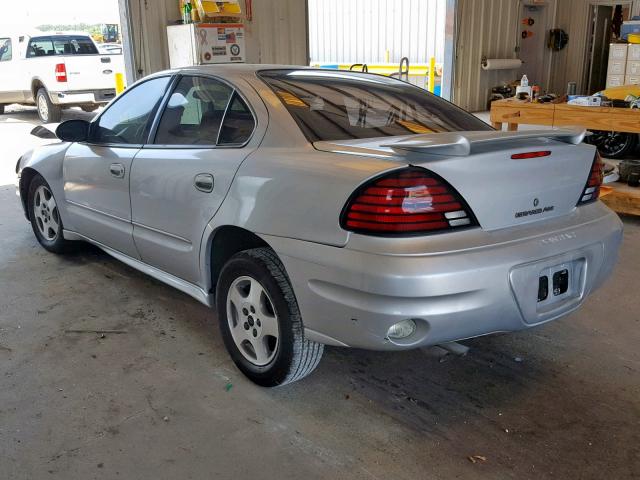 1G2NE52E15M140513 - 2005 PONTIAC GRAND AM S SILVER photo 3