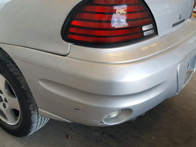 1G2NE52E15M140513 - 2005 PONTIAC GRAND AM S SILVER photo 9