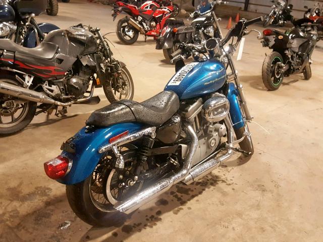 1HD4CJM146K444379 - 2006 HARLEY-DAVIDSON XL883 C BLUE photo 4