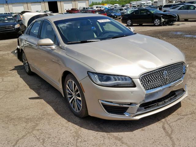 3LN6L5KU4HR654019 - 2017 LINCOLN MKZ HYBRID GOLD photo 1