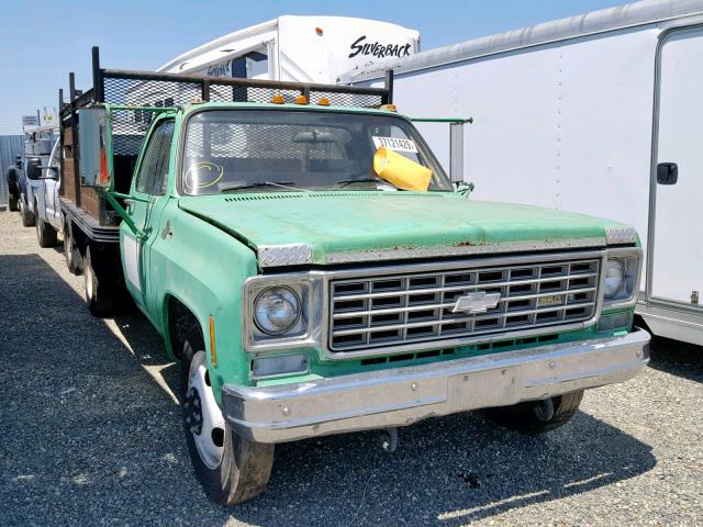 CCY3352142931 - 1975 CHEVROLET 350 GREEN photo 1