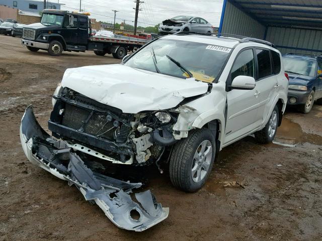 JTMDK4DV6A5091532 - 2010 TOYOTA RAV4 LIMIT WHITE photo 2