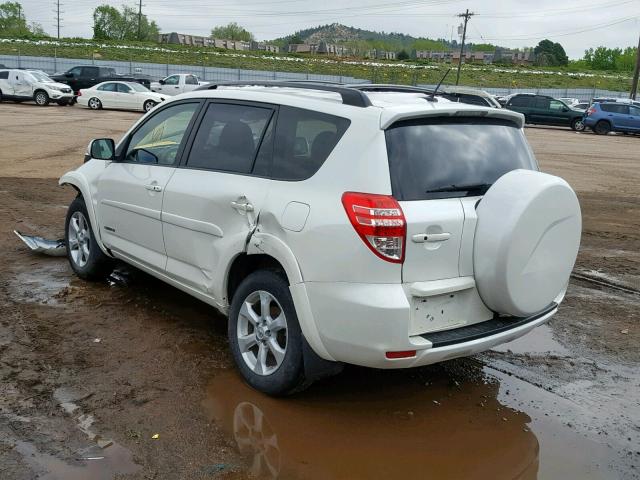 JTMDK4DV6A5091532 - 2010 TOYOTA RAV4 LIMIT WHITE photo 3