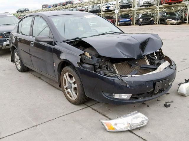 1G8AL52F04Z221068 - 2004 SATURN ION LEVEL BLACK photo 1