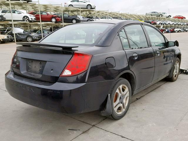 1G8AL52F04Z221068 - 2004 SATURN ION LEVEL BLACK photo 4
