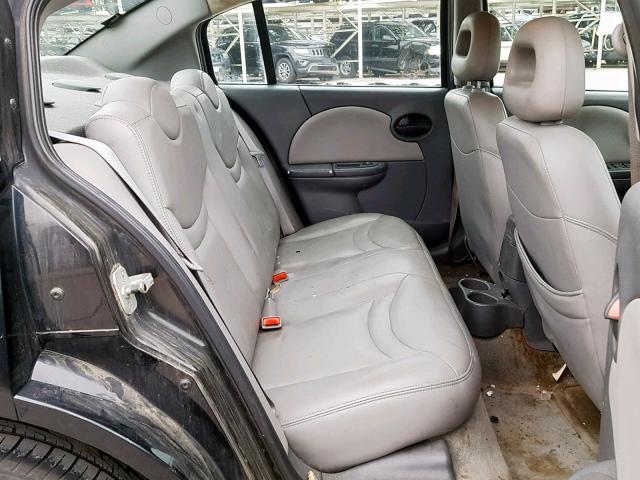 1G8AL52F04Z221068 - 2004 SATURN ION LEVEL BLACK photo 6