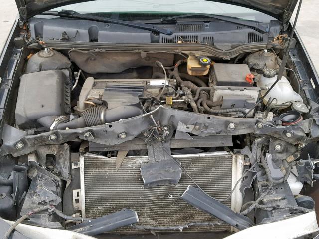 1G8AL52F04Z221068 - 2004 SATURN ION LEVEL BLACK photo 7