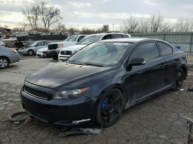 JTKDE177150021239 - 2005 TOYOTA SCION TC შავი ფოტო 2