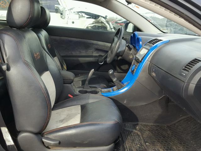 JTKDE177150021239 - 2005 TOYOTA SCION TC შავი ფოტო 5
