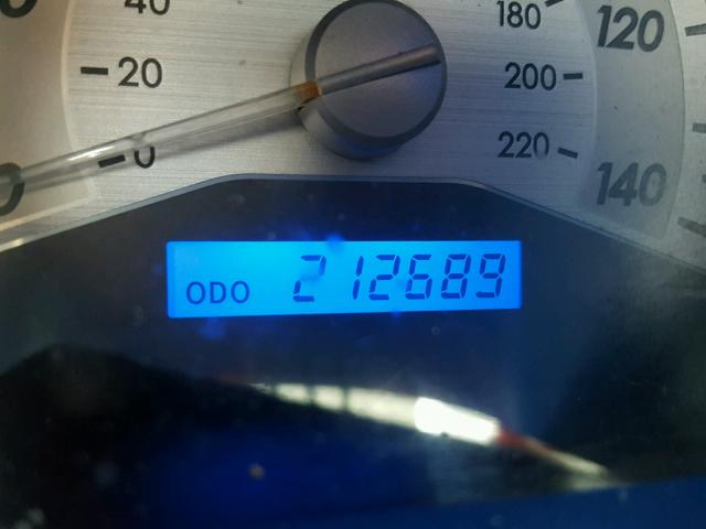 JTKDE177150021239 - 2005 TOYOTA SCION TC შავი ფოტო 8