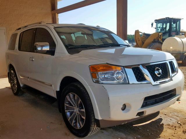 5N1BA0NDXFN620220 - 2015 NISSAN ARMADA SV WHITE photo 1