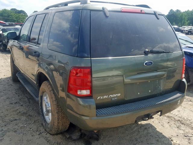 1FMZU73K04ZA23650 - 2004 FORD EXPLORER X GREEN photo 3