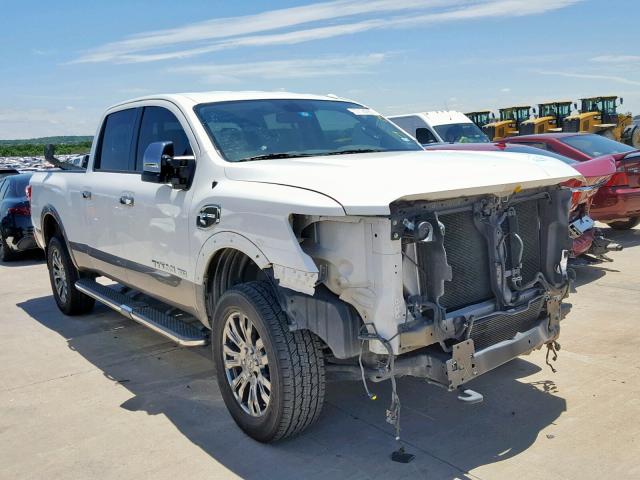 1N6BA1F40GN513913 - 2016 NISSAN TITAN XD S WHITE photo 1