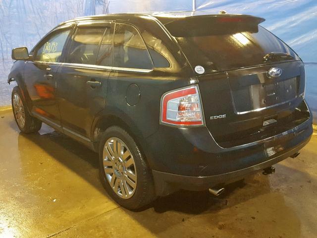 2FMDK49CX8BA54167 - 2008 FORD EDGE LIMIT BLACK photo 3