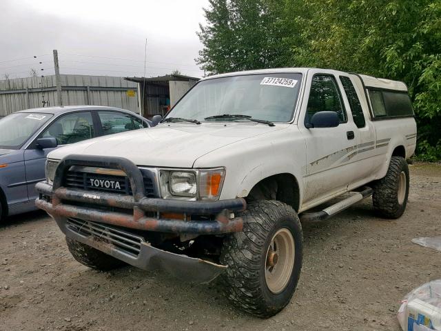 JT4VN13D4M5052249 - 1991 TOYOTA PICKUP 1/2 WHITE photo 2