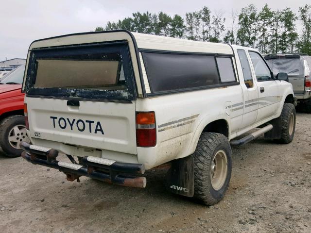 JT4VN13D4M5052249 - 1991 TOYOTA PICKUP 1/2 WHITE photo 4