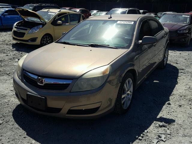 1G8ZS57N07F164558 - 2007 SATURN AURA XE GOLD photo 2