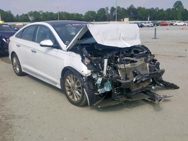 5NPE34AF9FH134959 - 2015 HYUNDAI SONATA SPO WHITE photo 1