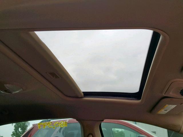 1G1ZK57728F223465 - 2008 CHEVROLET MALIBU LTZ მუქწითელი ფოტო 9