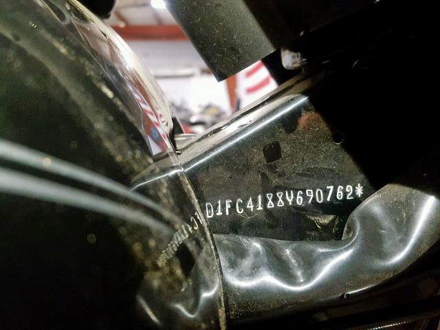 1HD1FC4188Y690762 - 2008 HARLEY-DAVIDSON FLHTCUI BLACK photo 10