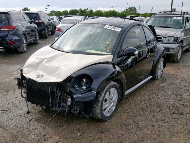 3VWSW31C97M510207 - 2007 VOLKSWAGEN NEW BEETLE შავი ფოტო 2