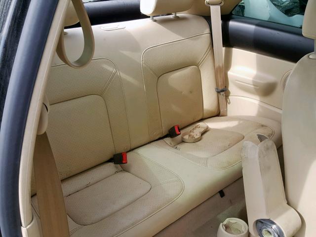 3VWSW31C97M510207 - 2007 VOLKSWAGEN NEW BEETLE შავი ფოტო 6