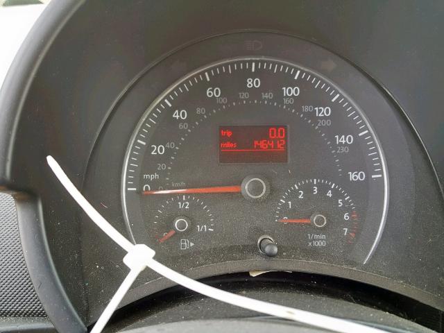 3VWSW31C97M510207 - 2007 VOLKSWAGEN NEW BEETLE შავი ფოტო 8