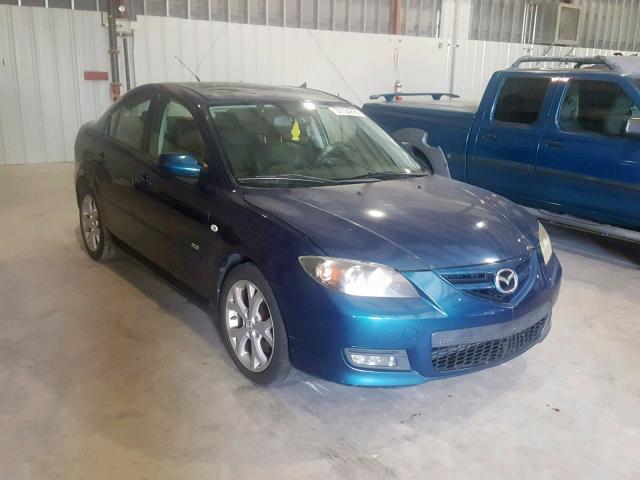 JM1BK324481786007 - 2008 MAZDA 3 S BLUE photo 1