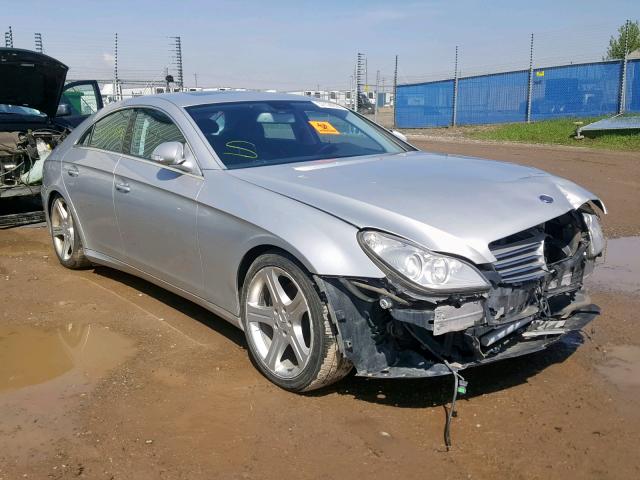 WDDDJ72X77A109406 - 2007 MERCEDES-BENZ CLS 550 SILVER photo 1