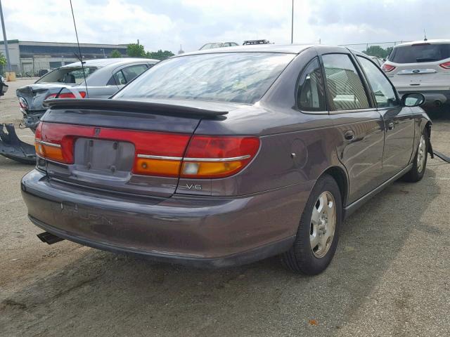 1G8JW52R0YY675723 - 2000 SATURN LS2 PURPLE photo 4