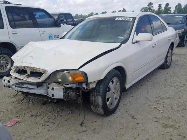 1LNHM86SX2Y707962 - 2002 LINCOLN LS WHITE photo 2