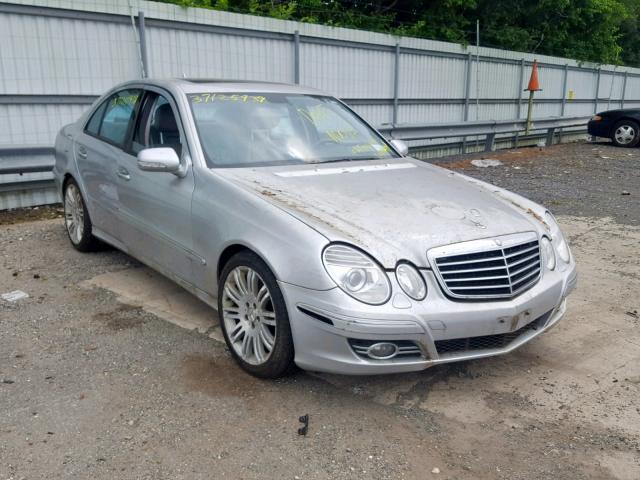 WDBUF56X87B044097 - 2007 MERCEDES-BENZ E 350 SILVER photo 1