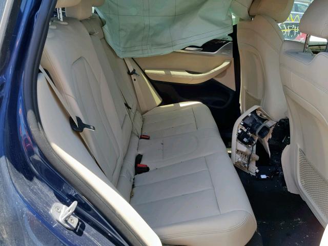 5UXTR7C57KLF27264 - 2019 BMW X3 SDRIVE3 BLUE photo 6