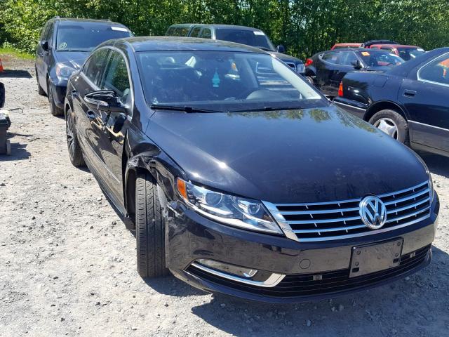 WVWGU7AN2EE532446 - 2014 VOLKSWAGEN CC VR6 4MO BLACK photo 1