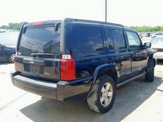 1J8HH48K98C115448 - 2008 JEEP COMMANDER BLACK photo 4