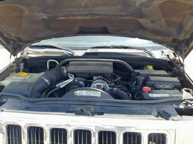 1J8HH48K98C115448 - 2008 JEEP COMMANDER BLACK photo 7