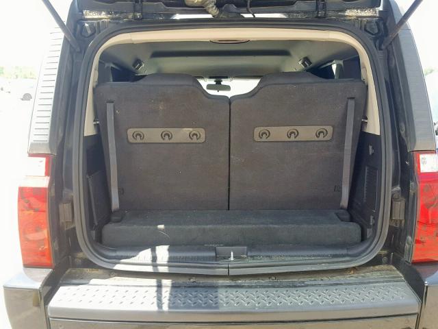 1J8HH48K98C115448 - 2008 JEEP COMMANDER BLACK photo 9