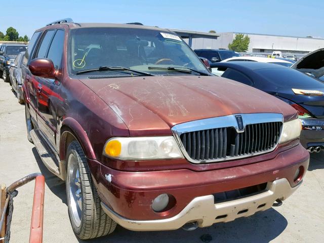 5LMFU28R31LJ31428 - 2001 LINCOLN NAVIGATOR BURGUNDY photo 1