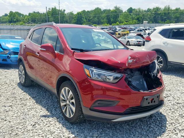 KL4CJASB9JB685078 - 2018 BUICK ENCORE PRE RED photo 1