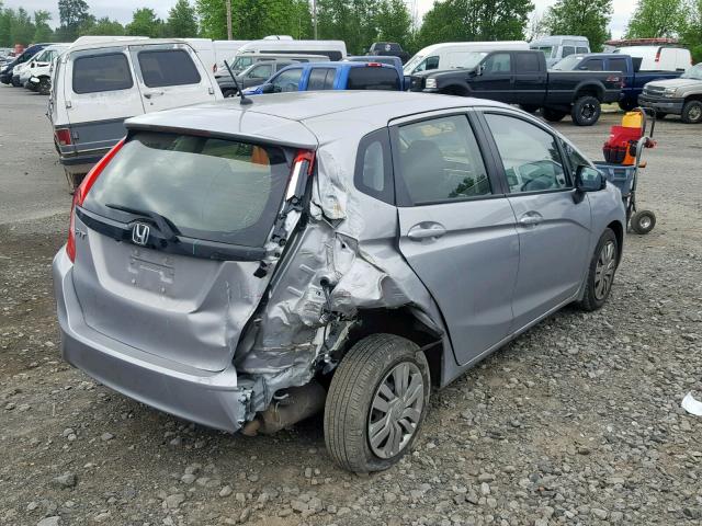 JHMGK5H53HS015287 - 2017 HONDA FIT LX SILVER photo 4